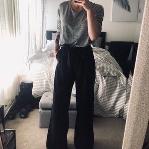 1 LEFT! Wide Leg Black Slacks
